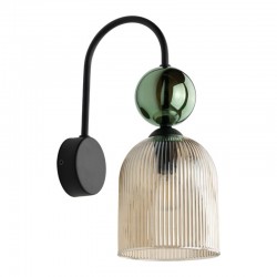 SOPHIA GREEN COGNAC KINKIET...