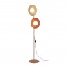 NOWOŚĆ 16138SLATE MIX GLASS LAMPA PODŁOGOWA 2XG9 Tk Lighting