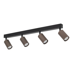 NOWOŚĆ Lampa sufitowa, Listwa, Reflektorki 16149 TUNE BROWN 4XGU10 Tk Lighting