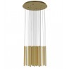 MAXLIGHT P0476D LAMPA WISZĄCA ORGANIC 33x1  ZŁOTO SZCZOTKOWANE