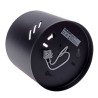 NOWOŚĆ ML227 LAMPA SUFITOWA TUBO BLACK 1xAR111 (BEZ ŻARÓWKI) Milagro