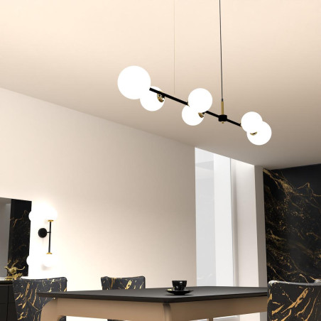 NOWOŚĆ MLP7846 Lampa wisząca POP 6xE14 Milagro