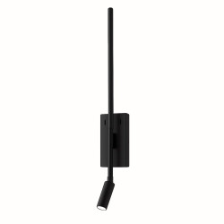 NOWOŚĆ ML1566 Kinkiet Torch Czarny 6W+3W 4000K Milagro