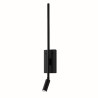 NOWOŚĆ ML1566 Kinkiet Torch Czarny 6W+3W 4000K Milagro