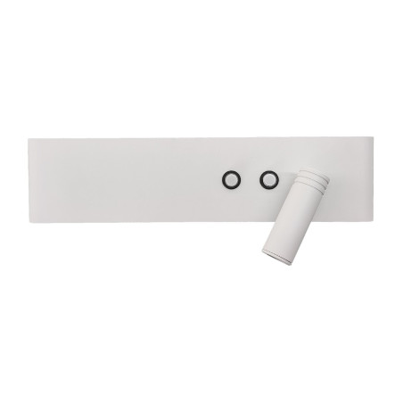 NOWOŚĆ ML1569 Kinkiet Resort right 10W + 3W LED 4000K Biały Milagro