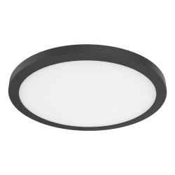 NOWOŚĆ ML1790 Plafon Evora Czarny Round 18W 3CCT Milagro