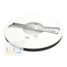 NOWOŚĆ ML1791 Plafon Evora Czarny Round 24W 3CCT Milagro