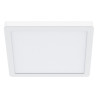 NOWOŚĆ ML1793 Plafon Evora Biały Square 18W 3CCT Milagro