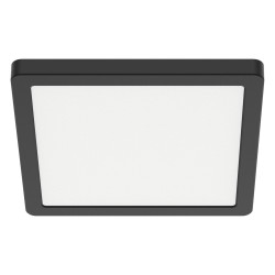 NOWOŚĆ ML1796 Plafon Evora Czarny Square 18W 3CCT Milagro