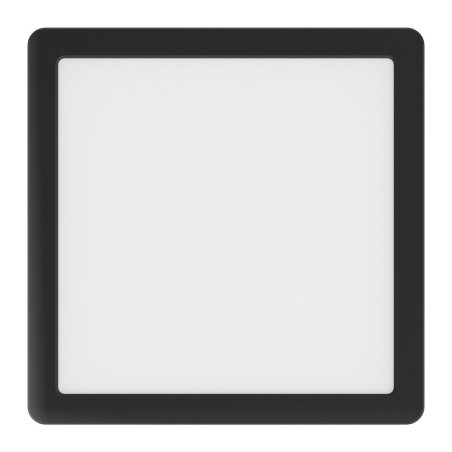 NOWOŚĆ ML1796 Plafon Evora Czarny Square 18W 3CCT Milagro