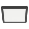 NOWOŚĆ ML1796 Plafon Evora Czarny Square 18W 3CCT Milagro