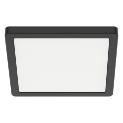 NOWOŚĆ ML1797 Plafon Evora Czarny Square 24W 3CCT Milagro