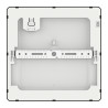 NOWOŚĆ ML1797 Plafon Evora Czarny Square 24W 3CCT Milagro