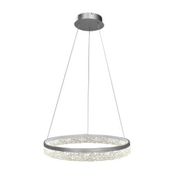 NOWOŚĆ ML2242 Lampa wisząca GALA SILVER 25W LED Milagro