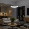 NOWOŚĆ ML2242 Lampa wisząca GALA SILVER 25W LED Milagro