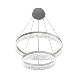 NOWOŚĆ ML2243 Lampa wisząca GALA SILVER 54W LED Milagro