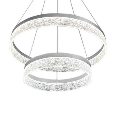 NOWOŚĆ ML2243 Lampa wisząca GALA SILVER 54W LED Milagro