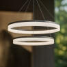 NOWOŚĆ ML2243 Lampa wisząca GALA SILVER 54W LED Milagro
