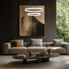 NOWOŚĆ ML2243 Lampa wisząca GALA SILVER 54W LED Milagro