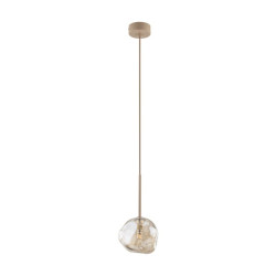 NOWOŚĆ Lampa wisząca pojedyncza z kloszem 11106 LAVA SABIA 1XG9 Tk Lighting