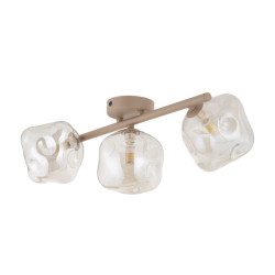 NOWOŚĆ Lampa sufitowa, Plafon potrójny z kloszami 11105 LAVA SABIA 3XG9 Tk Lighting