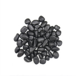 NOWOŚĆ 5900168835634 Kamień dekoracyjny ogrodowy 2-3 cm 1 kg czarny King Home