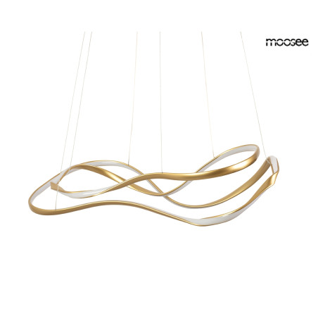 NOWOŚĆ MSE1501100591 MOOSEE lampa wisząca WAVES 2 złota  King Home