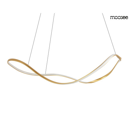 NOWOŚĆ MSE1501100592 MOOSEE lampa wisząca WAVES 100 złota  King Home