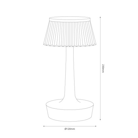 NOWOŚĆ ML2288 Lampka nocna EASY Black Milagro
