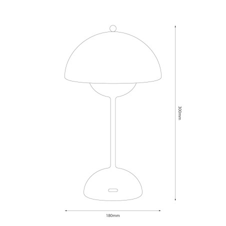 NOWOŚĆ ML2271 Lampka nocna COSTA Black Milagro