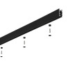 NOWOŚĆ ML2158 Szyna natynk magnetic track 5mm 100cm Milagro