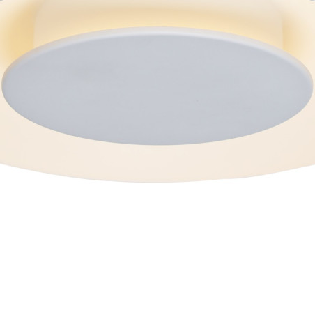 NOWOŚĆ ML1810 Lampa sufitowa Piattino Biały 30W LED 3000K-4000k-6000K Milagro