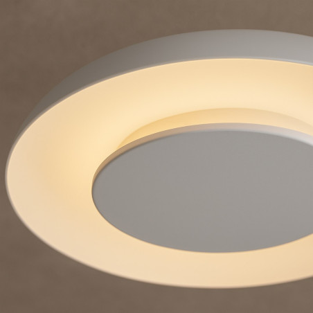NOWOŚĆ ML1810 Lampa sufitowa Piattino Biały 30W LED 3000K-4000k-6000K Milagro