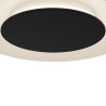 NOWOŚĆ ML1811 Lampa sufitowa Piattino Czarny 30W LED 3000K-4000k-6000K Milagro