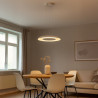 NOWOŚĆ ML1813 Lampa wisząca Piattino Biały 30W LED 3000K-4000k-6000K Milagro