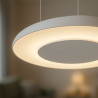 NOWOŚĆ ML1813 Lampa wisząca Piattino Biały 30W LED 3000K-4000k-6000K Milagro