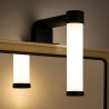 NOWOŚĆ ML2249 Kinkiet łazienkowy APA MINI black 4W LED Milagro