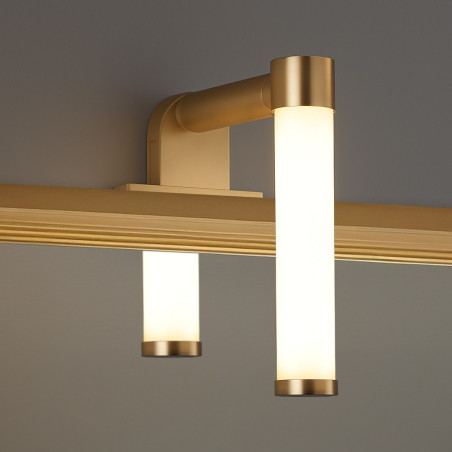 NOWOŚĆ ML2250 Kinkiet łazienkowy APA MINI gold 4W LED Milagro
