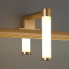 NOWOŚĆ ML2250 Kinkiet łazienkowy APA MINI gold 4W LED Milagro