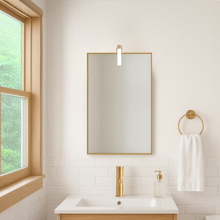 NOWOŚĆ ML2250 Kinkiet łazienkowy APA MINI gold 4W LED Milagro