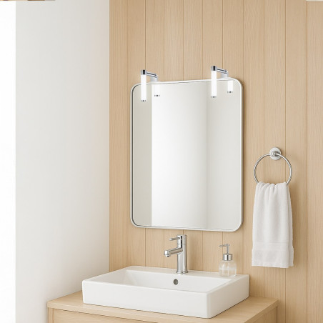 NOWOŚĆ ML2248 Kinkiet łazienkowy APA MINI chrome 4W LED Milagro