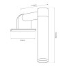 NOWOŚĆ ML2248 Kinkiet łazienkowy APA MINI chrome 4W LED Milagro