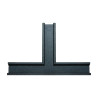 NOWOŚĆ ML2166 Narożnik natynk T magnetic track 5mm Milagro