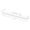 NOWOŚĆ ML2174 Magnetic track 10mm 15W 3000-6000K Milagro