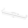 NOWOŚĆ ML2175 Magnetic track 10mm 20W 3000-6000K Milagro