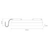 NOWOŚĆ ML2180 Zasilacz 200W magnetic track 10mm Milagro