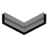NOWOŚĆ ML2184 Narożnik natynk L bok magnetic track 10mm Milagro