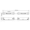 NOWOŚĆ ML2190 Łącznik prosty magnetic track 10mm Milagro