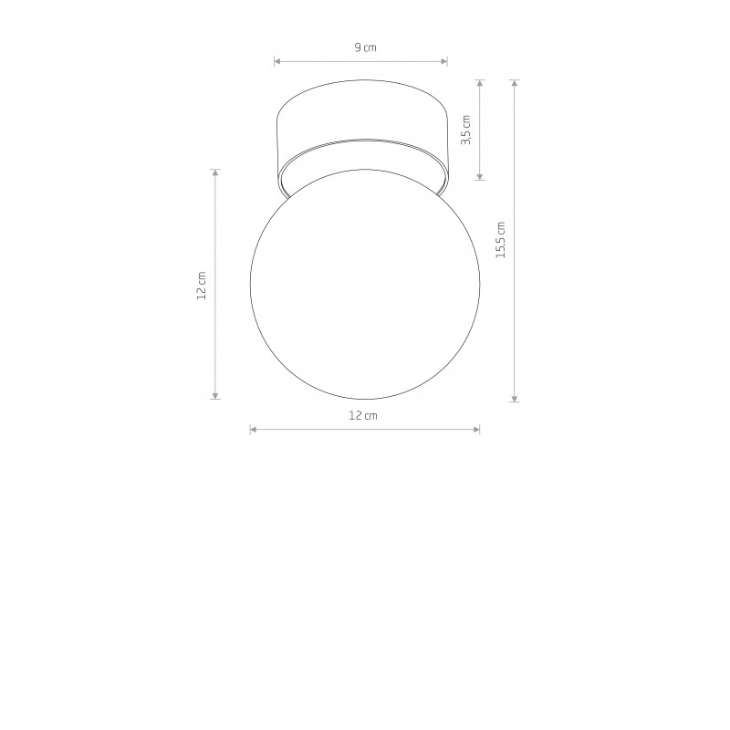 KIER S Czarny 12W