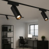 NOWOŚĆ ML2203 Slim Magnetic Track Czarny Spot 9W LED Tuya CCT Milagro